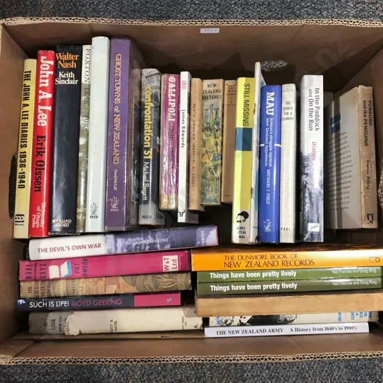 Box of Assorted Books
