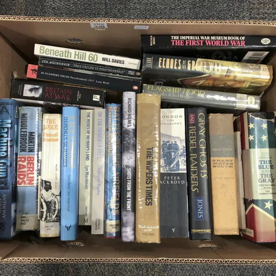 Box of Assorted Books