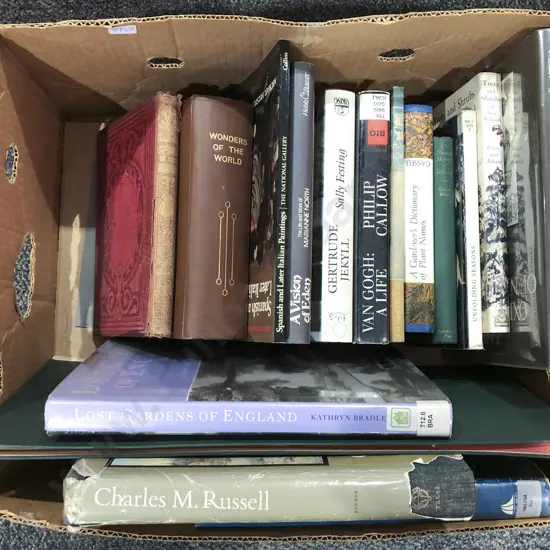 Box of Assorted Books