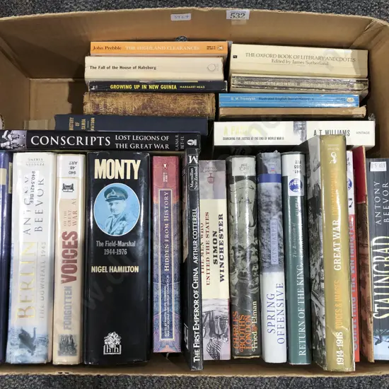 Box of Assorted Books