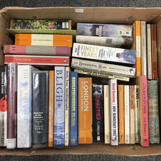 Box of Assorted Books