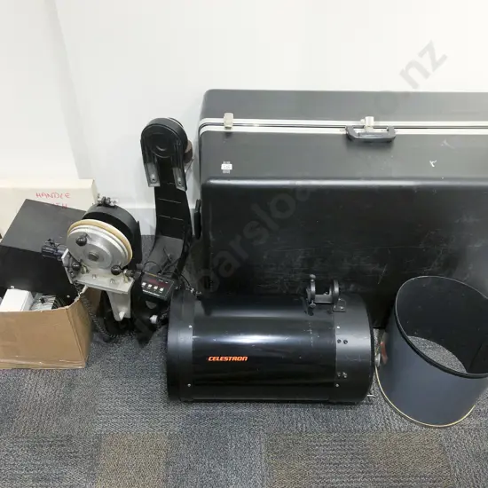 Celestron 11" Telescope in Schmidt Cassegrain Mount in Case with Accessories