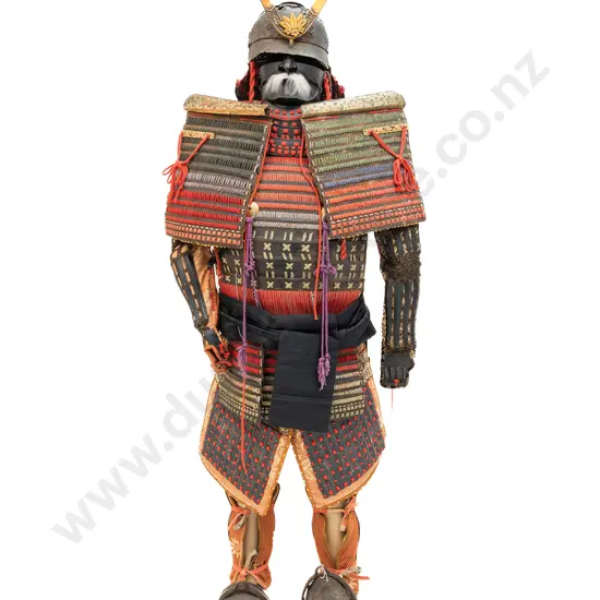 A Japanese Taisho Period O-yoroi Samurai armor suit