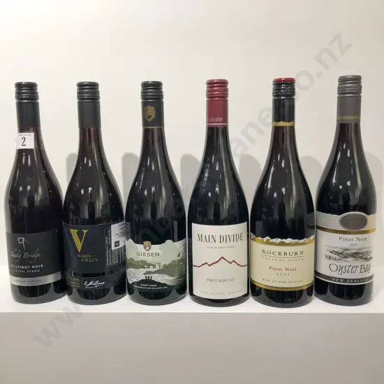 NZ Six Assorted Pinot Noir