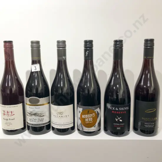 NZ Six Assorted Pinot Noir