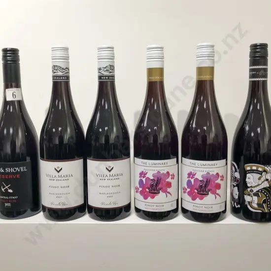 NZ Six Assorted Pinot Noir