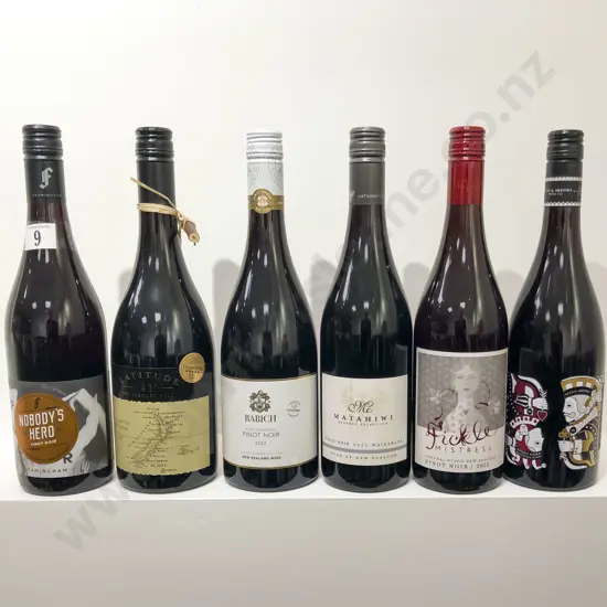 NZ Six Assorted Pinot Noir