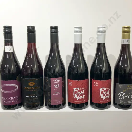 NZ Six Assorted Pinot Noir