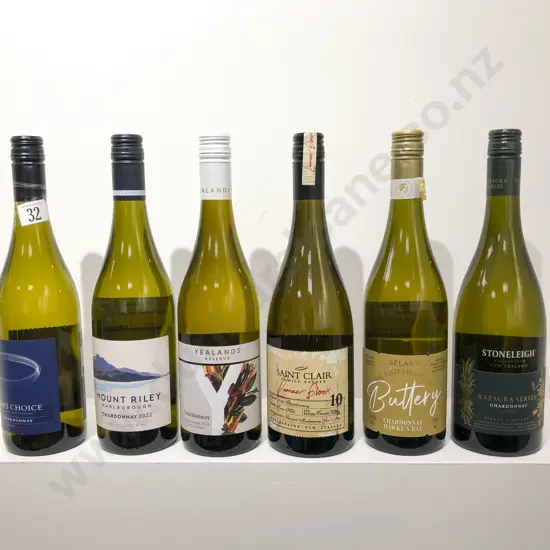 NZ Six Assorted Chardonnay