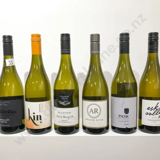 NZ Six Assorted Chardonnay