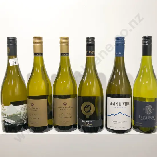 NZ Six Assorted Chardonnay