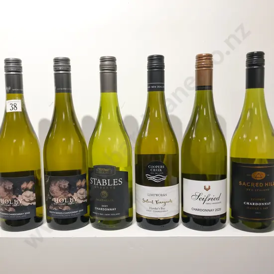 NZ Six Assorted Chardonnay