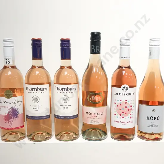 NZ Six Assorted Rose