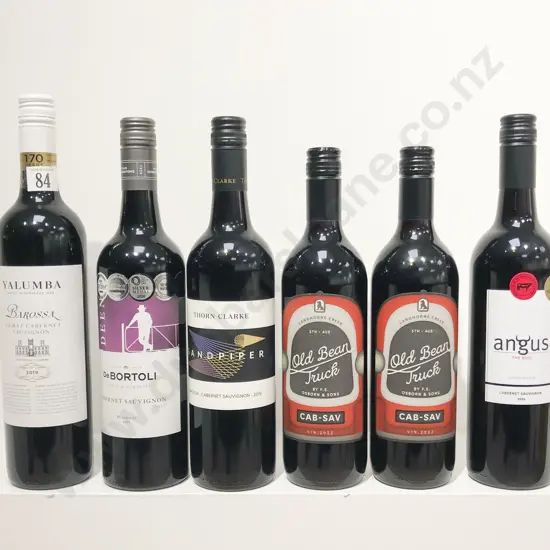 AUST Six Assorted Cabernet Sauvignon and Blends