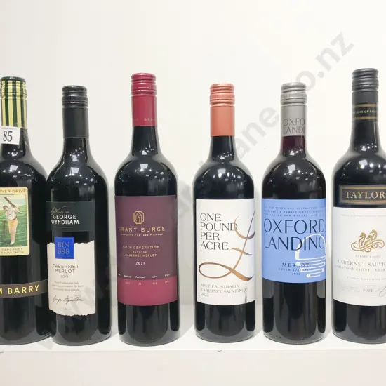 AUST Six Assorted Cabernet Sauvignon and Blends