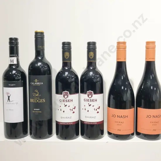 AUST Six Assorted Shiraz