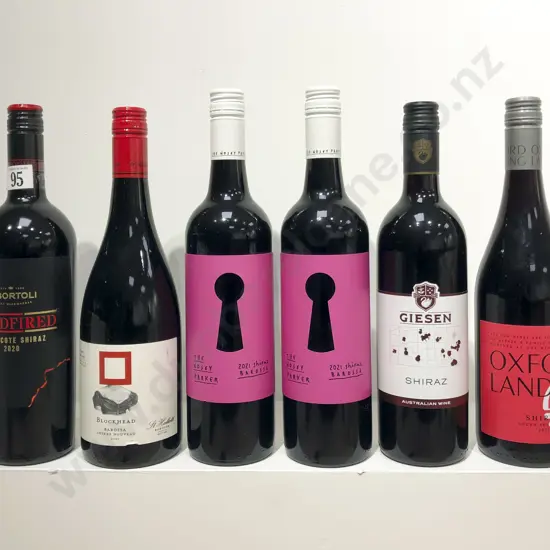 AUST Six Assorted Shiraz