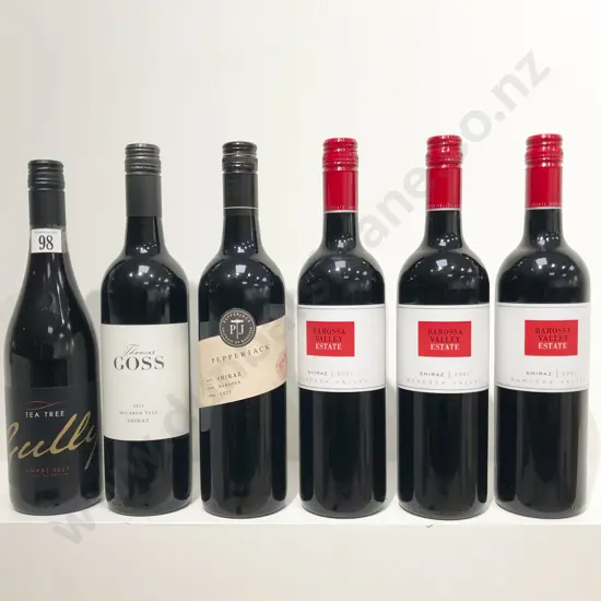 AUST Six Assorted Shiraz