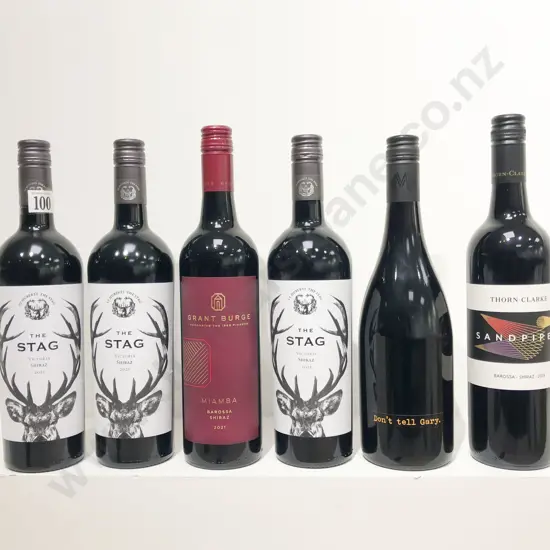 AUST Six Assorted Shiraz