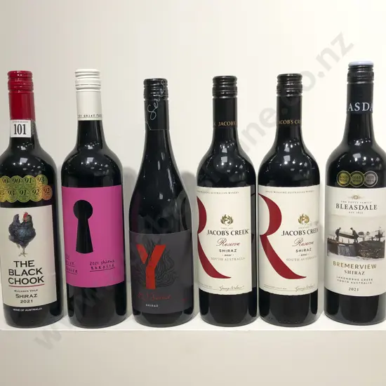 AUST Six Assorted Shiraz