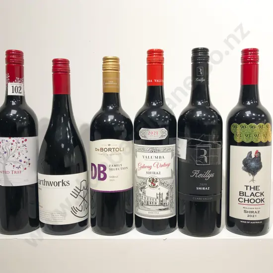AUST Six Assorted Shiraz
