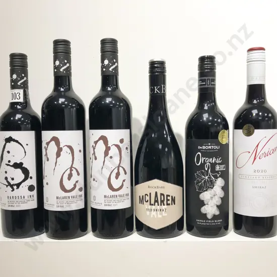 AUST Six Assorted Shiraz