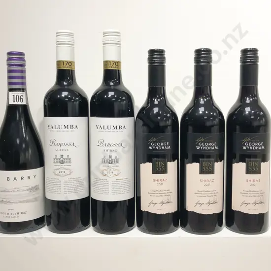 AUST Six Assorted Shiraz