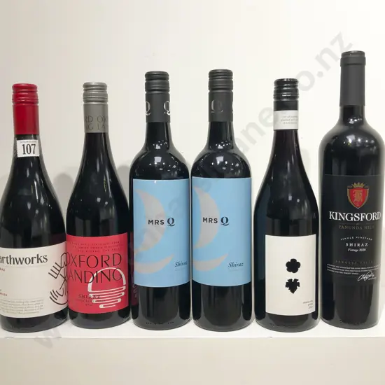 AUST Six Assorted Shiraz