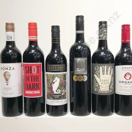 AUST Six Assorted Shiraz Cabernet