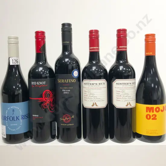 AUST Six Assorted Shiraz
