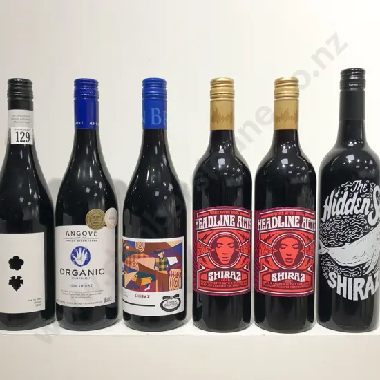 AUST Six Assorted Shiraz