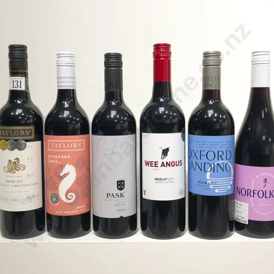 AUST Six Assorted Merlot