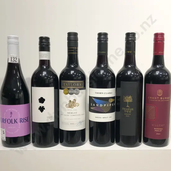 AUST Six Assorted Merlot