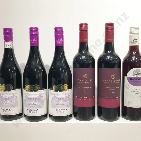 AUST Six Assorted Merlot