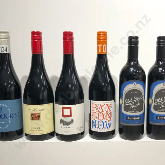 AUST Six Assorted Shiraz
