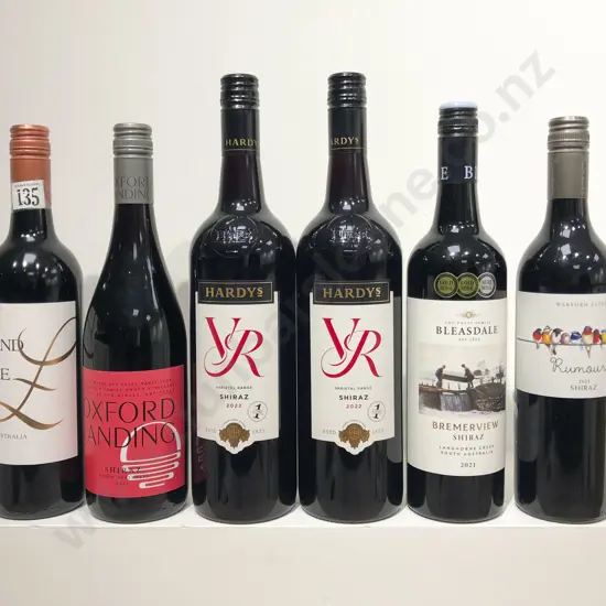 AUST Six Assorted Shiraz