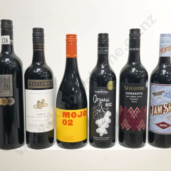 AUST Six Assorted Shiraz