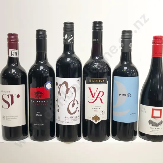 AUST Six Assorted Shiraz