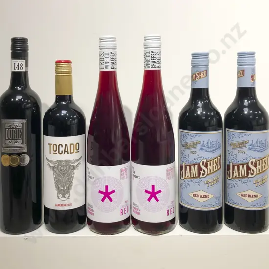 AUST Six Assorted Red Blends with Durif