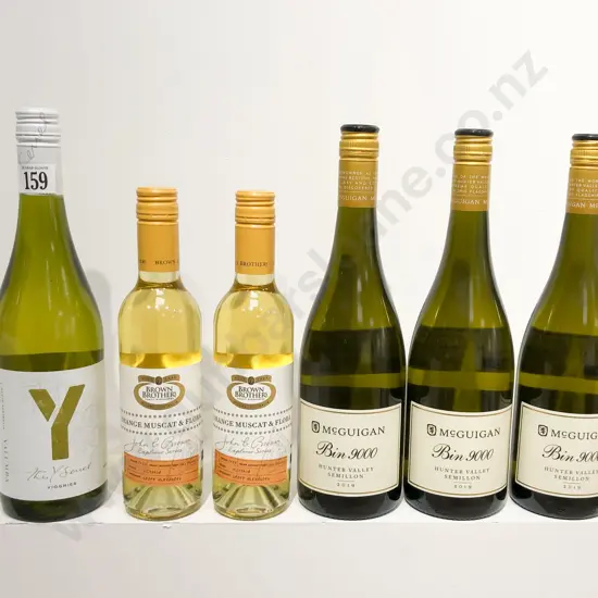 AUST Six Assorted White Wines