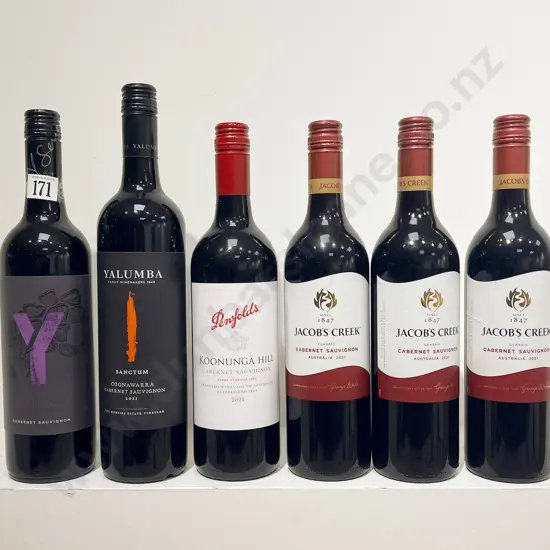 AUST Six Assorted Cabernet Sauvignon