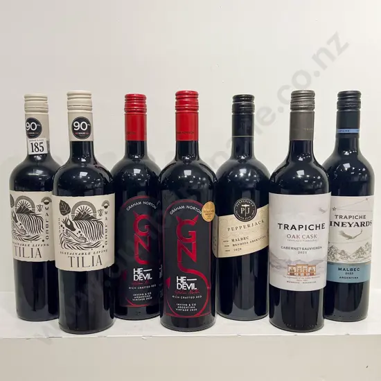 Seven Argentinian Red Wines