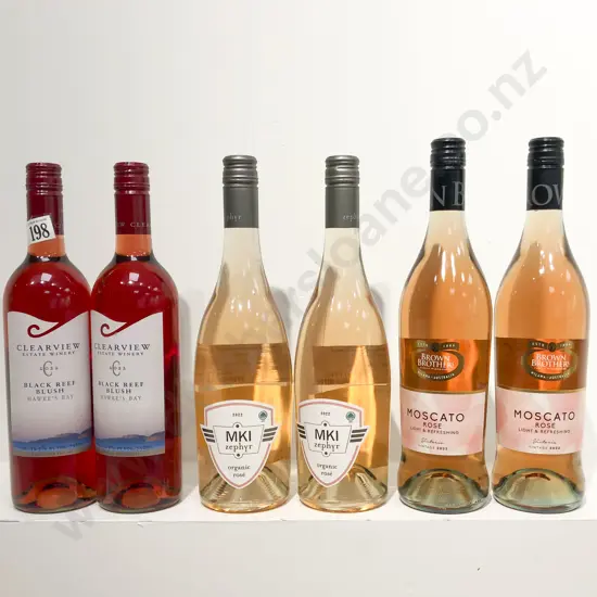 NZ Six Assorted Rose
