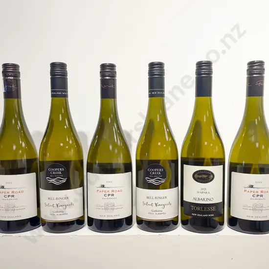 NZ Six Assorted White Wines