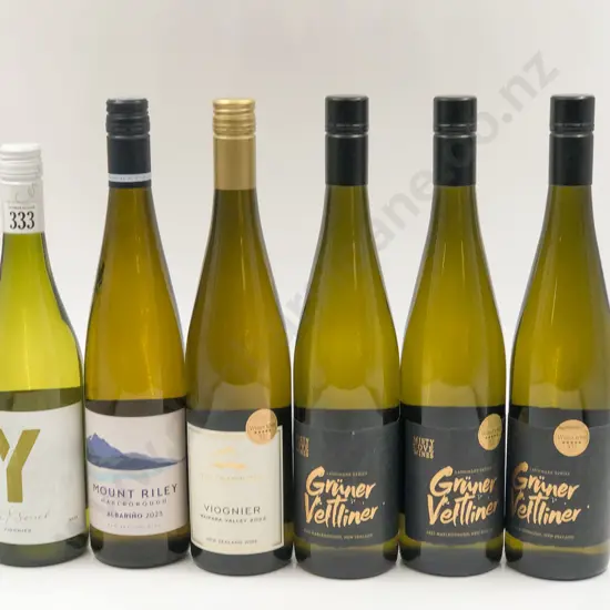 Six Assorted White Wines