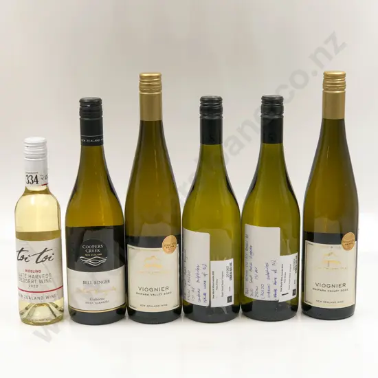 NZ Six Assorted White Wines