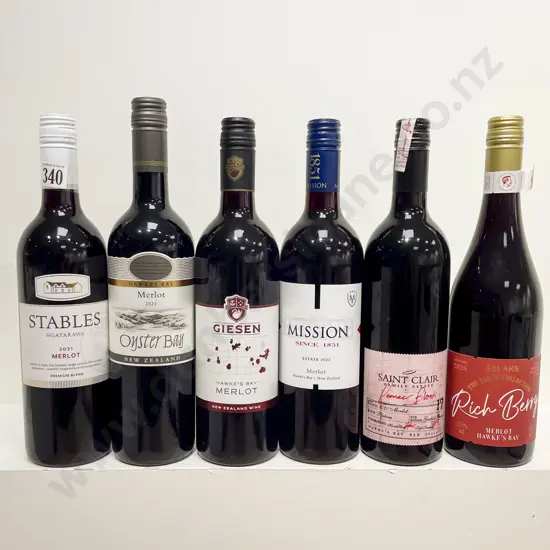NZ Six Assorted Merlot