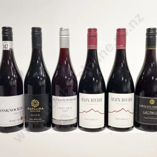 NZ Six Assorted Pinot Noir