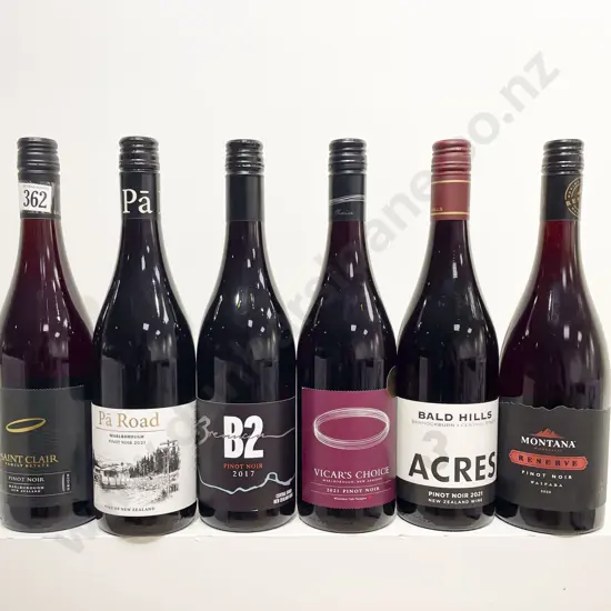 NZ Six Assorted Pinot Noir
