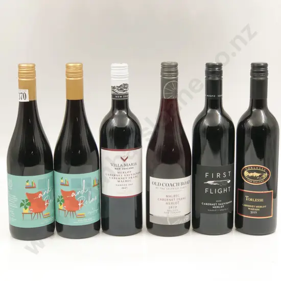 NZ Six Assorted Red Blends